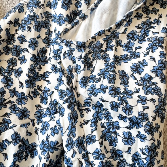 NWT Faithfull Jardin Midi Dress Leilani Mid Blue - Picture 4 of 5